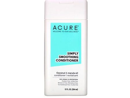 Acure Simply Smoothing Coconut & Marula Conditioner - 12 fl oz Online Sale