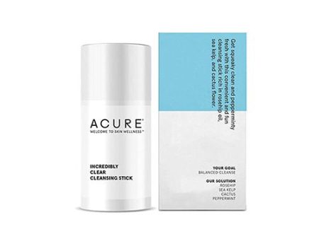 Acure Incredibly Clear Cleansing Stick - 2oz on Sale