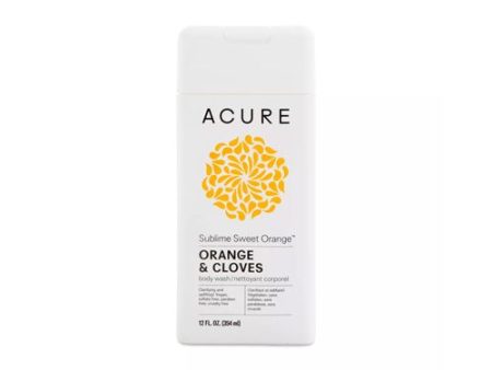 Sublime Sweet Orange Body Wash, Orange & Cloves - Acure Organics Online Hot Sale