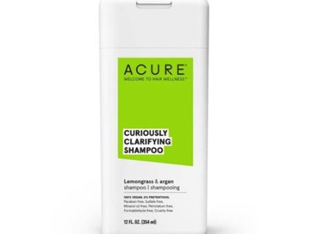 Acure Curiously Clarifying Lemongrass & Argan Shampoo - 12 fl oz For Cheap