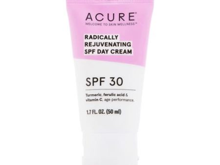 Acure Radically Rejuvenating Day Cream Facial Moisturizers - SPF 30 - 1.7 fl oz Hot on Sale