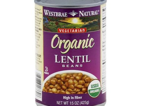 WESTBRAE NATURAL, LOW SODIUM ORGANIC LENTILS Online Sale