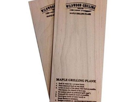 Wildwood Grilling, Plank Grill Maple 5x11, 2 Count (B01A5QI1R2) Hot on Sale