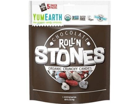 Yum Earth Organic Chocolate Roll N Stones Crunchy Candy, 2.5 Ounce on Sale