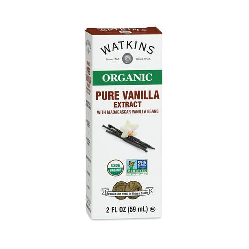 Watkins Organic Pure Vanilla Extract, with Madagascar Vanilla Beans For Discount