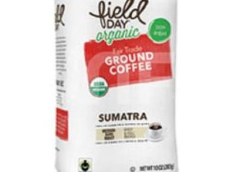 10 oz Organic Fair Trade Ground Sumatra Coffee Online Sale