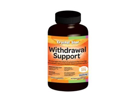 Withdrawal Support, 60 Veggie Caps - Crystal Star Hot on Sale