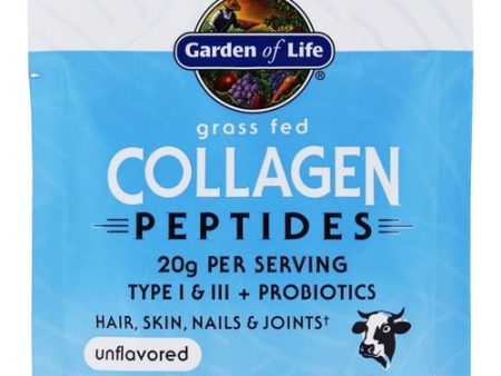 (10) Garden Of Life Grass Fed Collagen Peptides Unflavored 0.70 Oz Each @N Sale