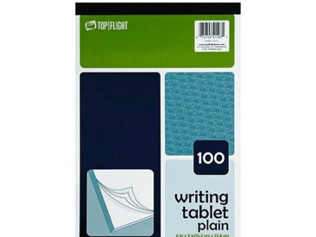 Top Flight Writing Tablet Unruled Wh Supply