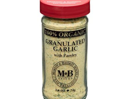 100% ORGANIC GRANULATED GARLIC WITH PARSLEY Online Sale