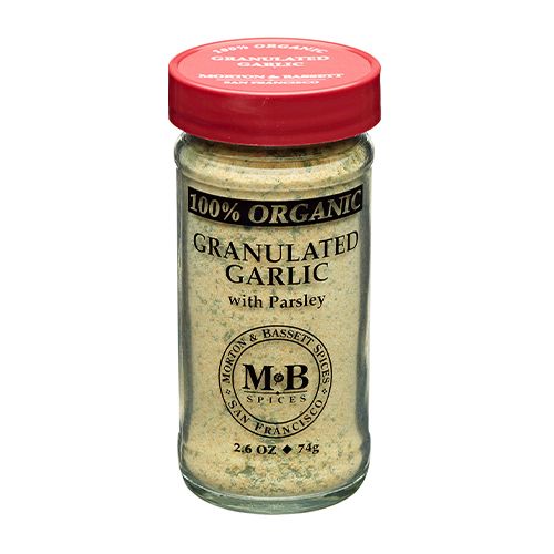 100% ORGANIC GRANULATED GARLIC WITH PARSLEY Online Sale