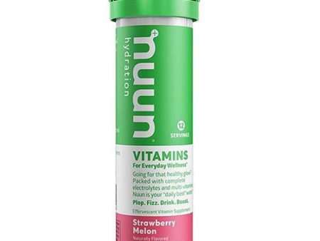 Nuun Hydration Strawberry Melon Vitamin Supplement  1.8 Oz. For Cheap