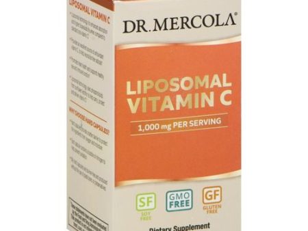 Dr. Mercola  Liposomal Vitamin C Dietary Supplement  30 Servings (60 Capsules) Cheap