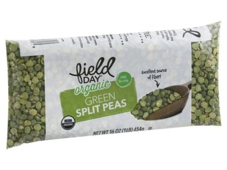 16 oz Organic Green Split Peas Dried Beans & Legumes Online Hot Sale