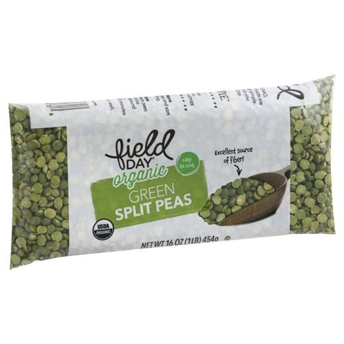 16 oz Organic Green Split Peas Dried Beans & Legumes Online Hot Sale