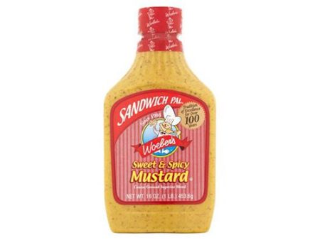 WOEBER S, SANDWICH PAL, MUSTARD, SWEET & SPICY For Cheap