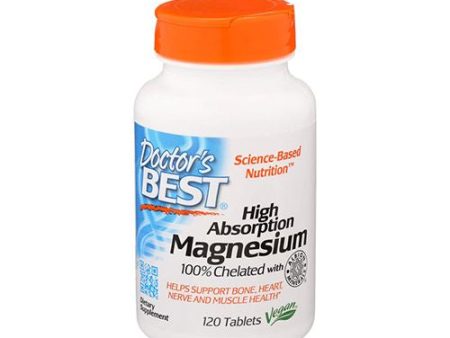 Doctor s Best High Absorption Magnesium 100 mg  120 Tablets Discount