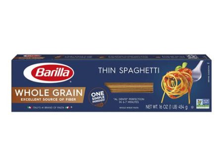 WHOLE GRAIN WHEAT PASTA, THIN SPAGHETTI Discount