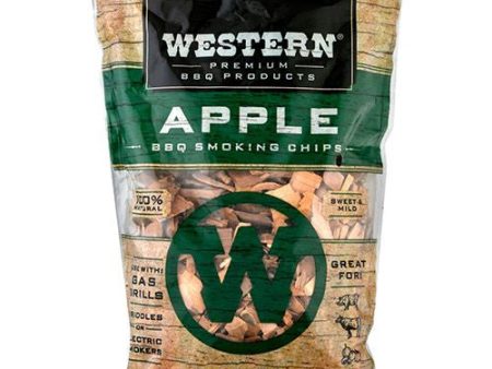 Western Premium BBQ Products Apple BBQ Smoking Chips  180 cu in Cheap