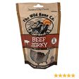 Wild Bone Company Beef Jerky Natural Dog Treats  2 Ounces Each  Made in The USA Online