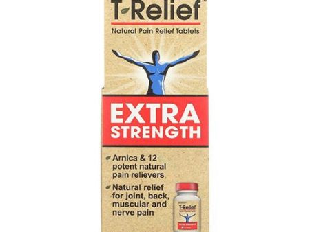 MediNatura T-Relief Extra Strength Natural Pain Relief Arnica +12  100 Tabs Online Hot Sale