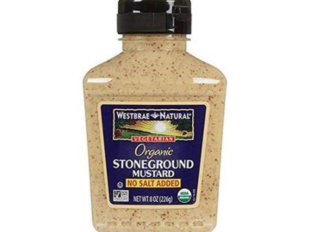 Westbrae Organic Stoneground Mustard Supply