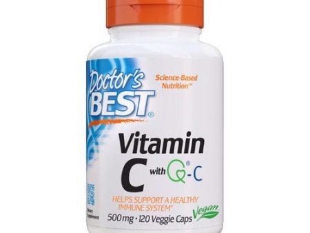 Vitamin C with Q-C  500 mg  120 Veggie Caps  Doctor s Best Online now