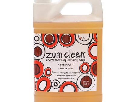 Zum Clean Laundry Soap - Patchouli - 64 fl oz (B00M3DM348) Hot on Sale