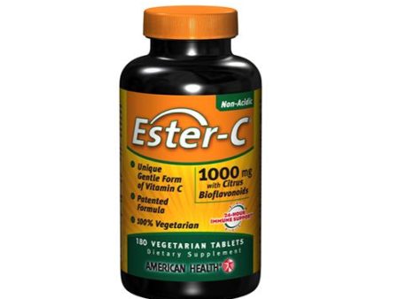 American Health Ester-C with Citrus Bioflavonoids 1000 mg Vegetarian Tablets  180 Ct Sale