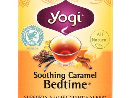 Yogi Tea Bedtime Soothing Caramel Caffeine Free, Tea Bags, 16 Ct, 1.07 Oz For Discount