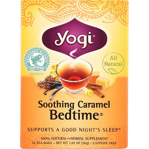 Yogi Tea Bedtime Soothing Caramel Caffeine Free, Tea Bags, 16 Ct, 1.07 Oz For Discount