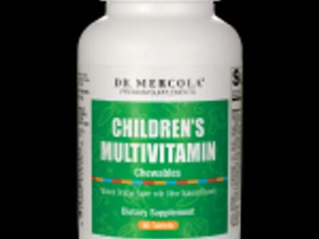 Dr. Mercola Premium Products - Children s Multivitamin Fruit Flavored - 60 Chewable Tablets For Sale