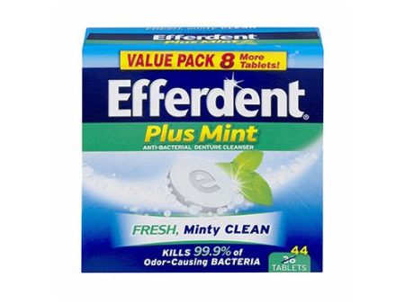 Efferdent Retainer & Denture Cleaner Tablets  Complete Clean   44 Count Online now