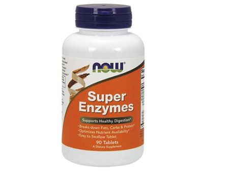 NOW Foods Super Enzymes 90 Tabs For Sale