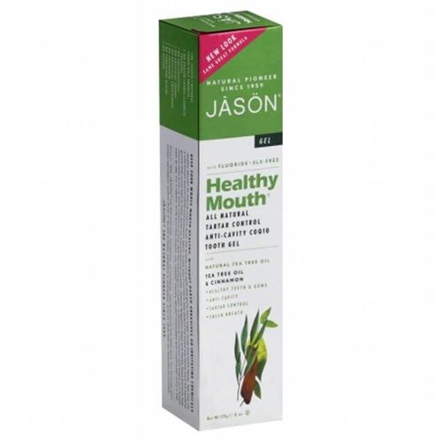 Jason Healthy Mouth Anticavity Tartar Control Tea Tree Cinnamon   GEL Hot on Sale