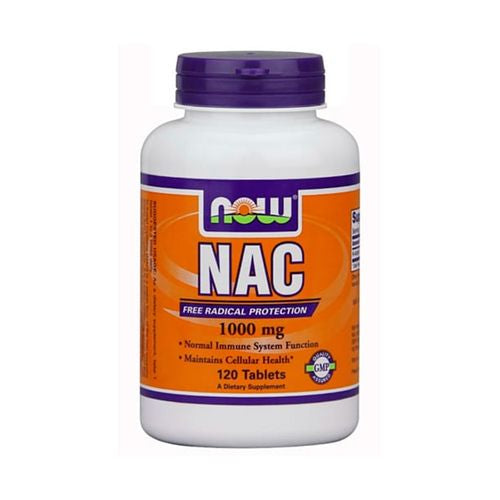 NOW Supplements  NAC (N-Acetyl-Cysteine) 1 000 mg  Free Radical Protection*  120 Tablets Online now