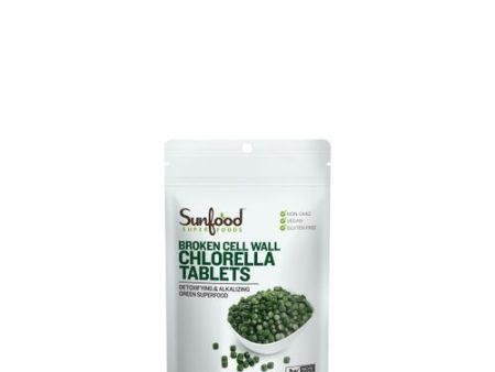 Sunfood Superfoods Chlorella Tablets  2.0 Oz Cheap