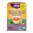 Yogi Tea Elderberry Lemon Balm Immune + Stress - 16ct Sale