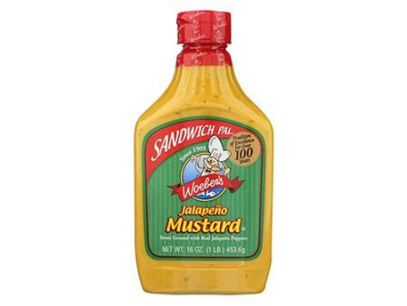 WOEBER S, SANDWICH PAL, MUSTARD, JALAPENO For Sale