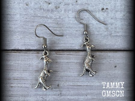 Dinosaur earrings-Parasaurolophus earrings Hot on Sale