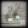 Moonstone ear hangers-Opalite earrings For Discount