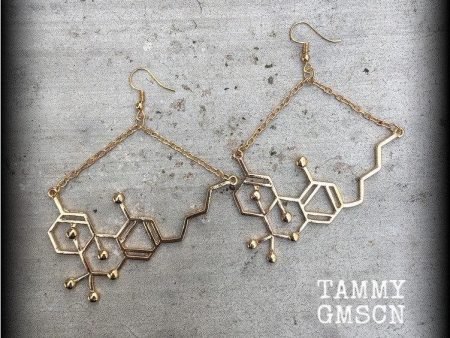 THC earrings molecule earrings For Discount