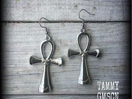 Ankh earrings-Egyptian earrings Online now